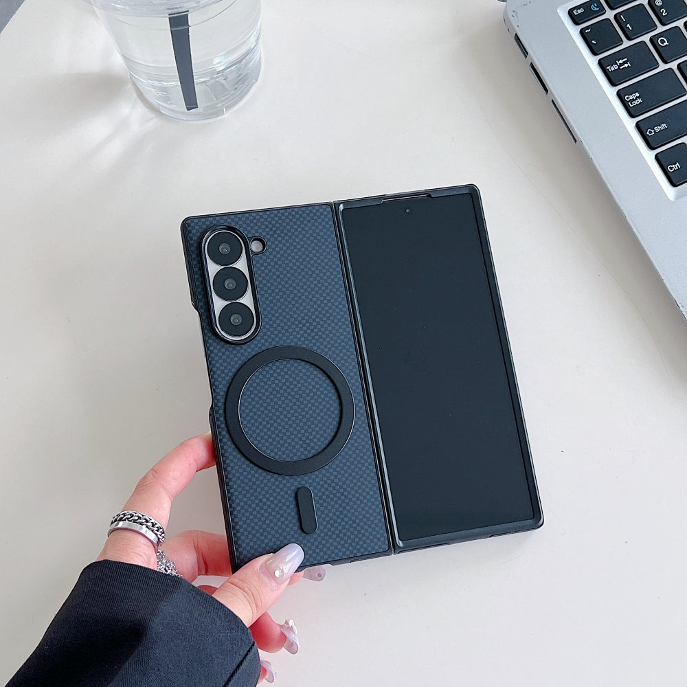 Carbon Grid Pattern Magsafe Phone Case - Samsung Z Series