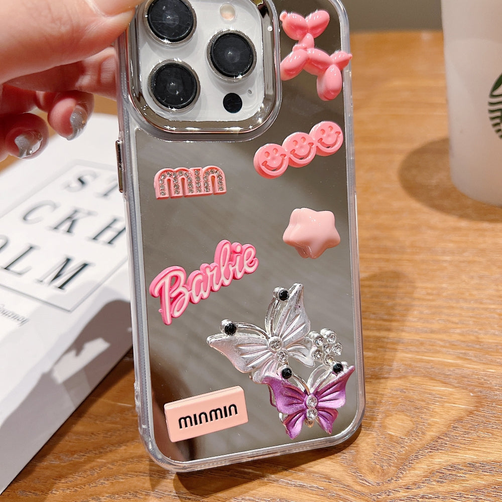3D Creative Toy Graphic Mirror Phone Case - iPhone 14 Pro Max