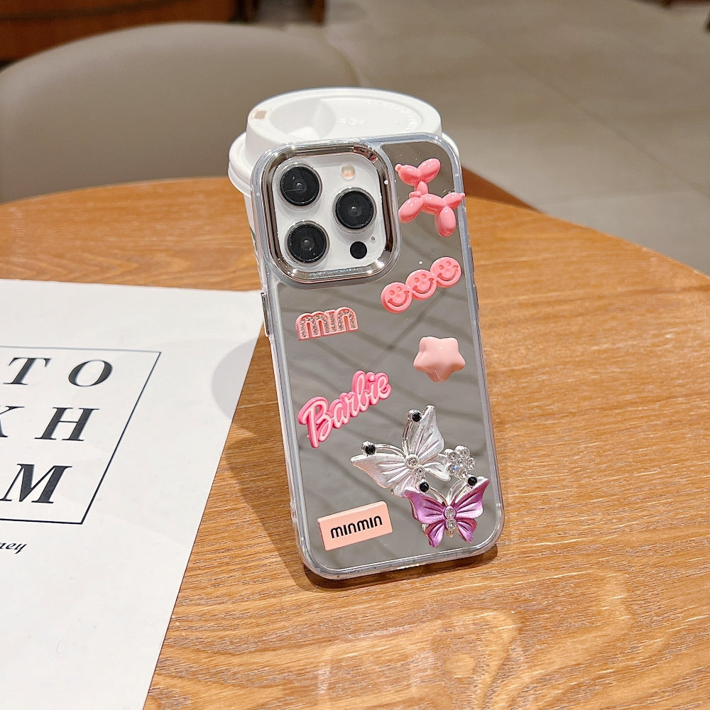 3D Creative Toy Graphic Mirror Phone Case - iPhone 14 Pro Max