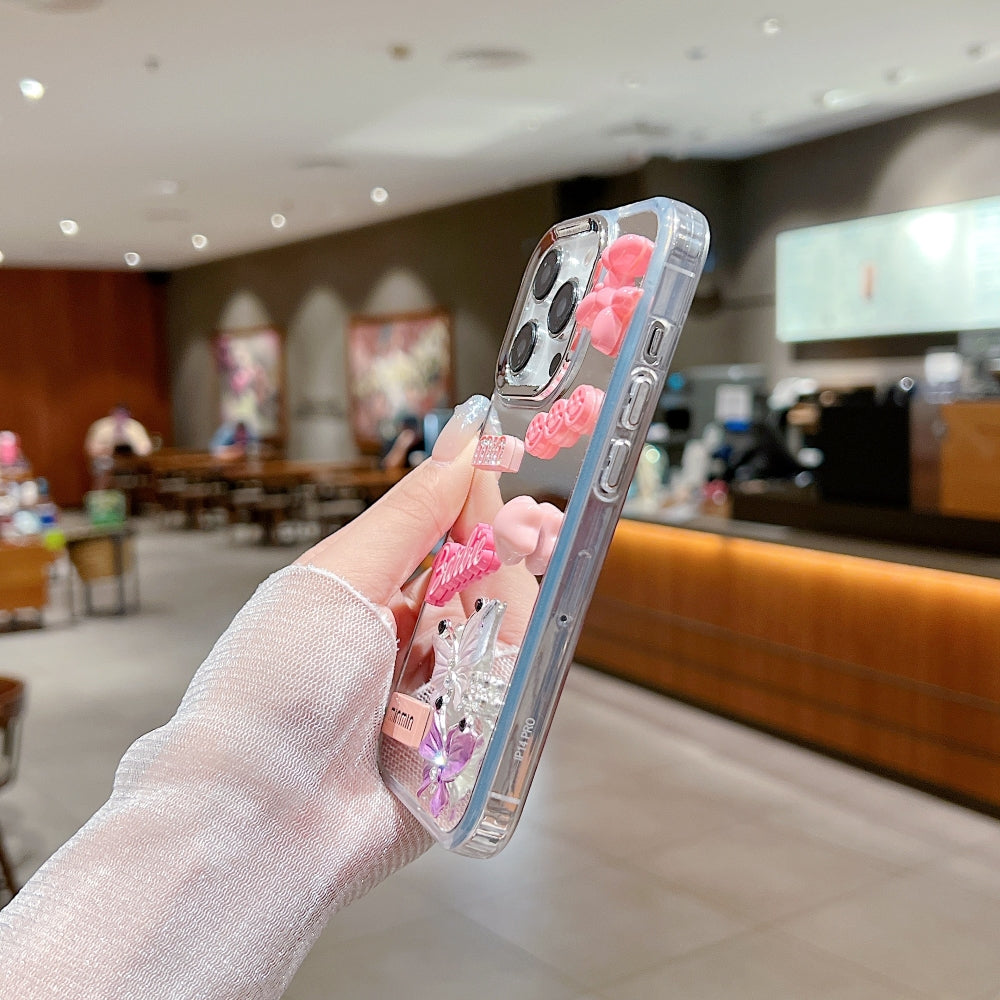 3D Creative Toy Graphic Mirror Phone Case - iPhone 14 Pro Max