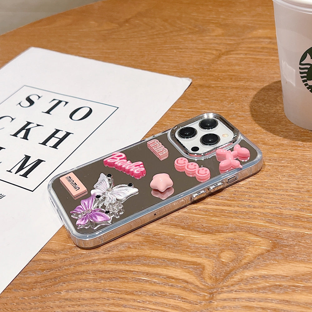 3D Creative Toy Graphic Mirror Phone Case - iPhone 14 Pro Max
