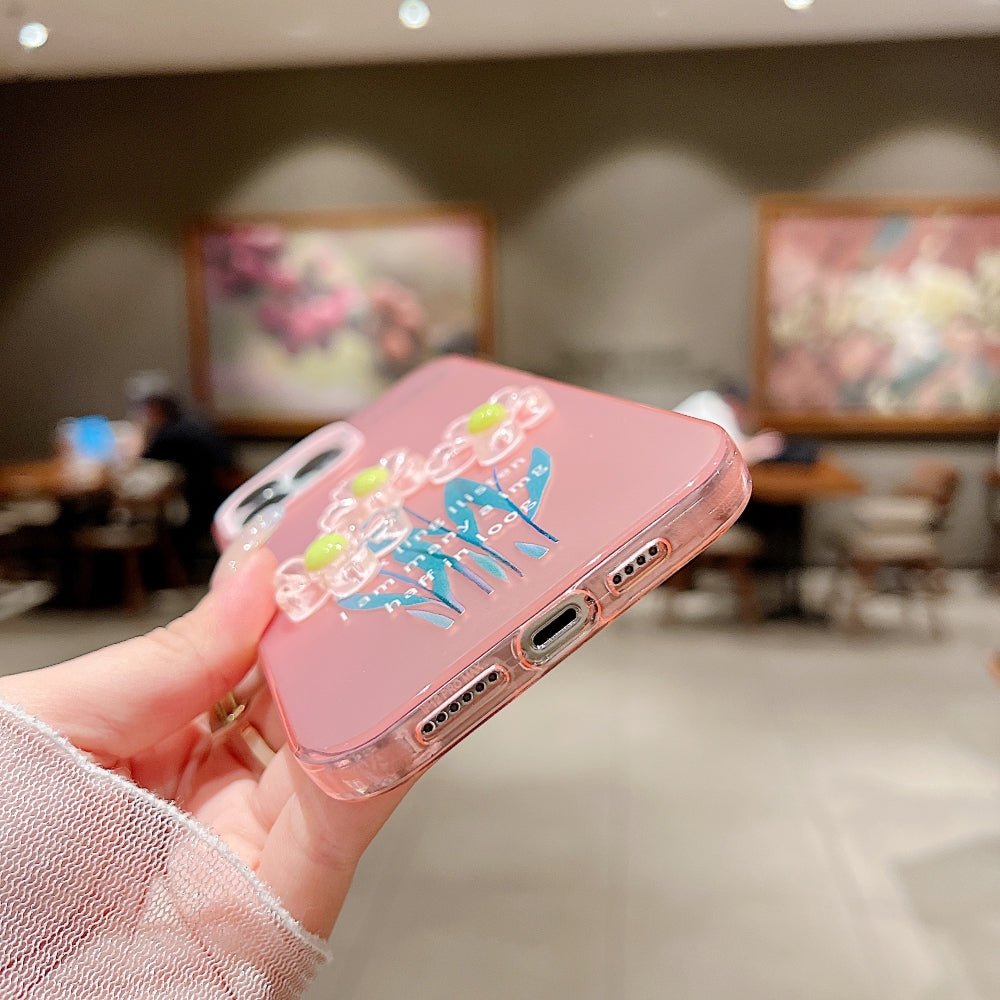 3D Oil Painting Flower Colorful Phone Case