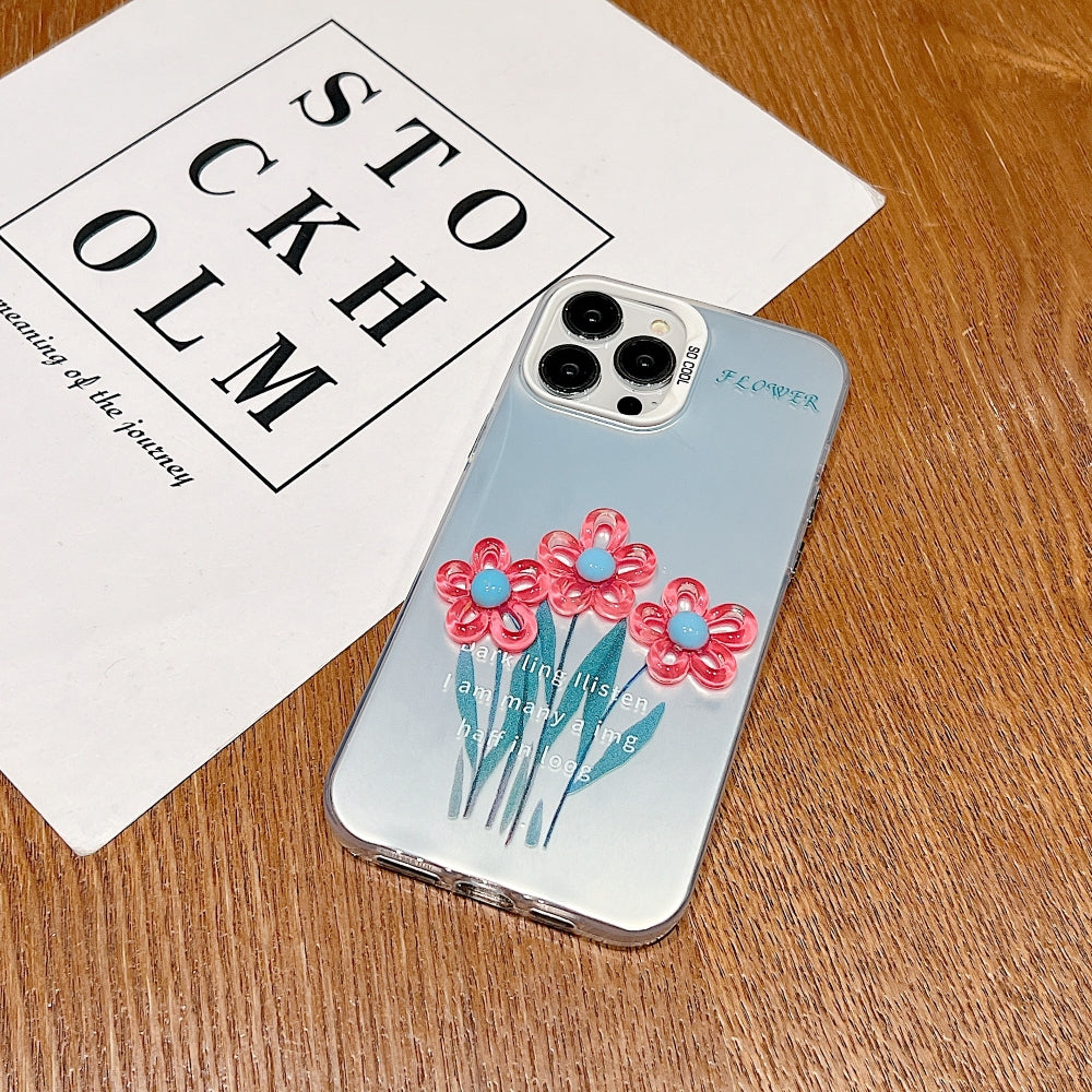 3D Oil Painting Flower Colorful Phone Case