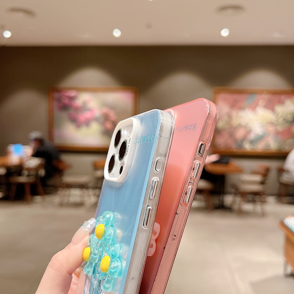 3D Oil Painting Flower Colorful Phone Case