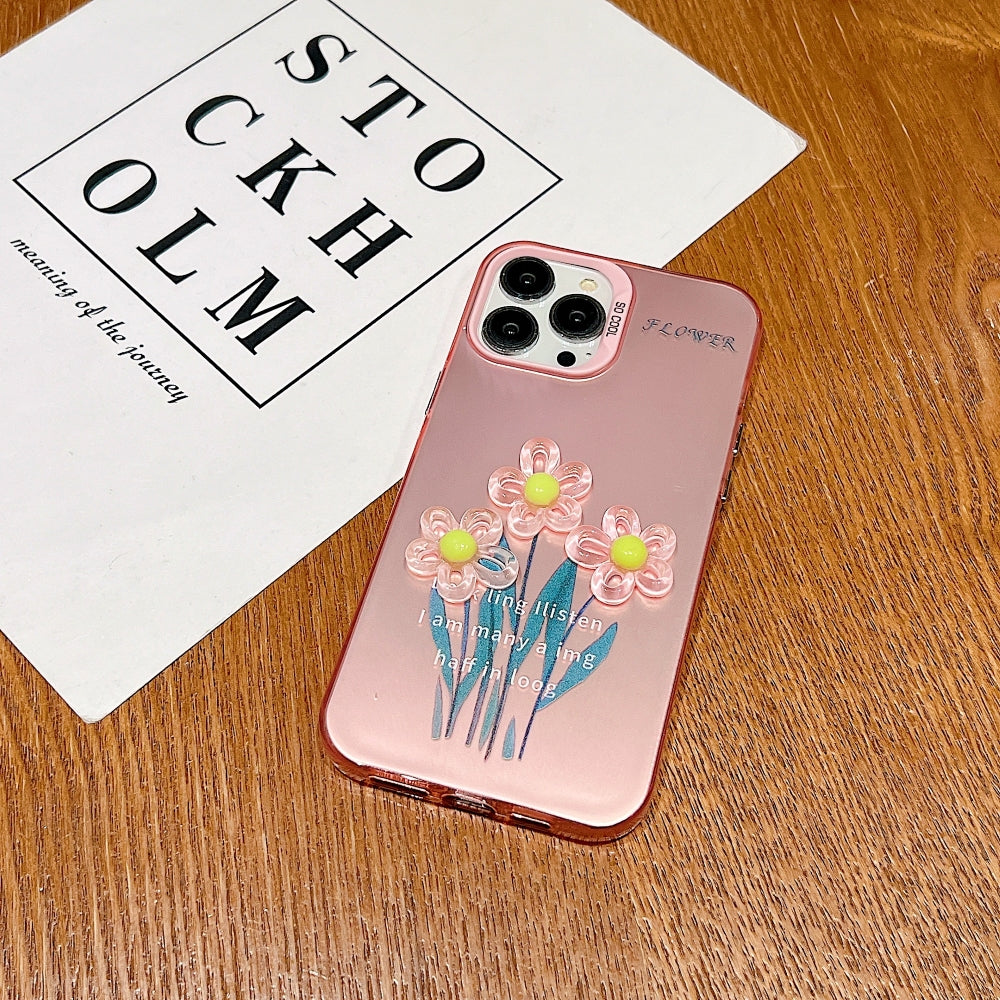 3D Oil Painting Flower Colorful Phone Case