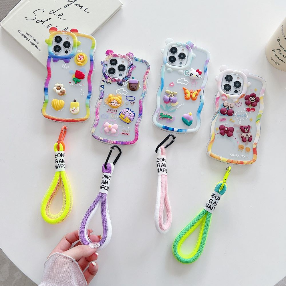 3D Toy With Printed Border Shockproof TPU(Soft) Case - Samsung A50S