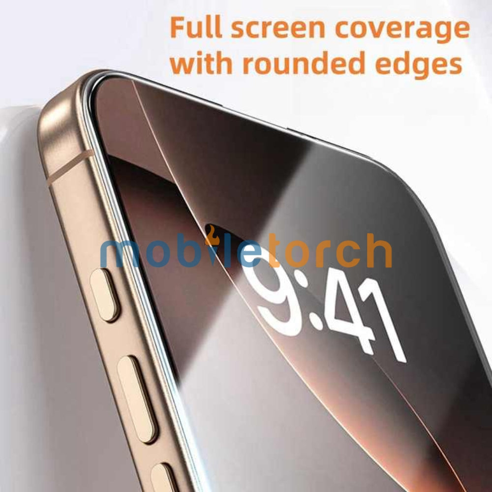 9H Anti - Scratch Hight Definition Instant Sticker Tempered Glass | Screen Protector | Installation Kit with Applicator - iPhone Series