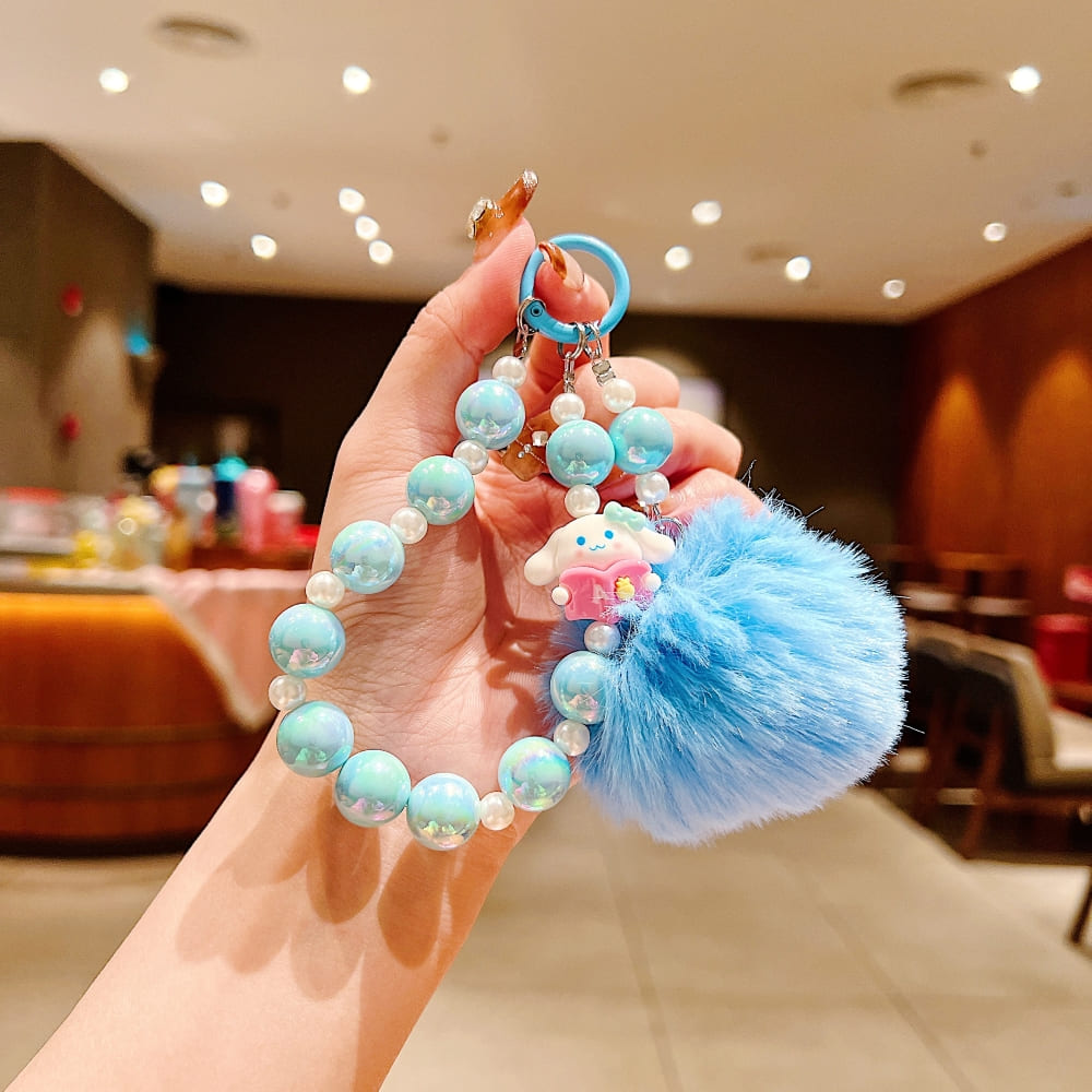 Acrylic Hard-Wearing Beaded Phone Charm | Keychain | Handbag Charm