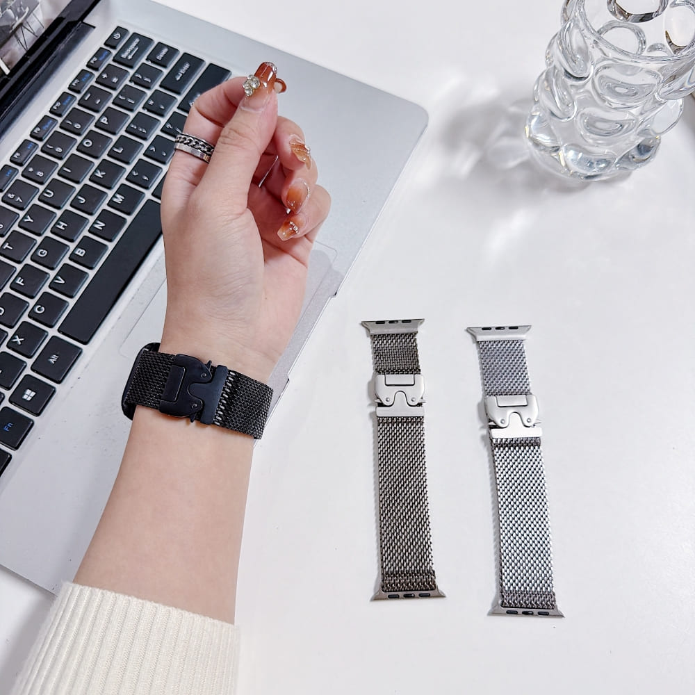 Aero Lock Mesh Watch Belt