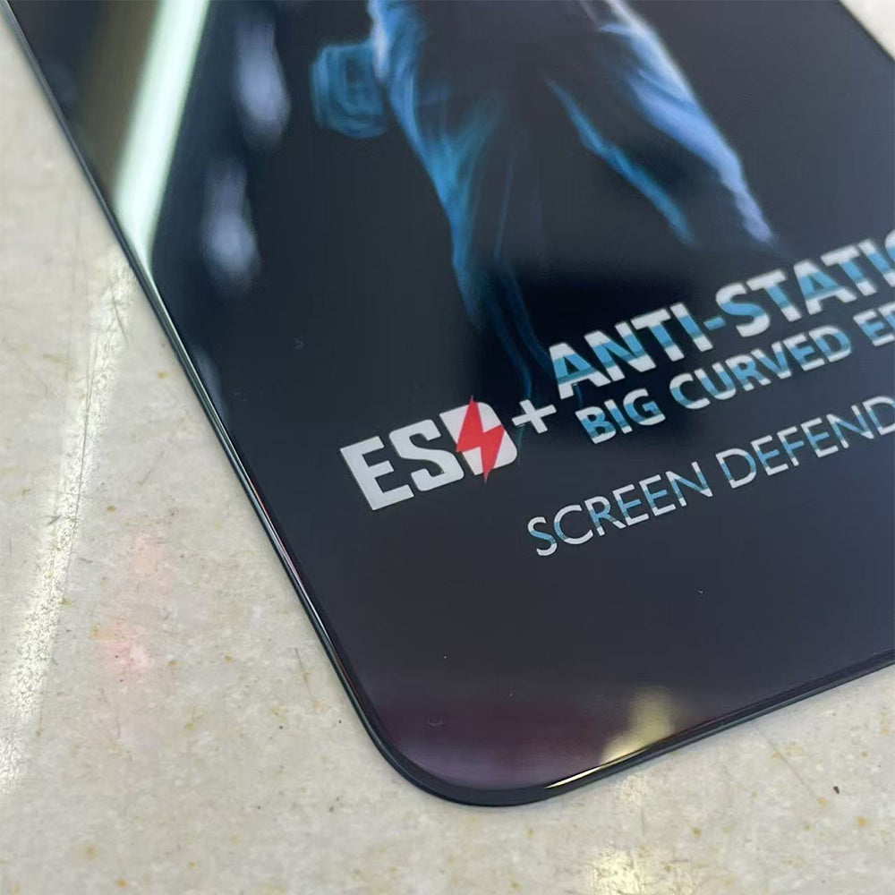 Anti-Static Big Curved Edge Tempered Glass (As Per Your Phone's Cover Model Selection)