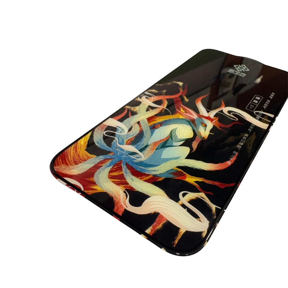 Anti-Static Big Curved Edge Tempered Glass (As Per Your Phone's Cover Model Selection)
