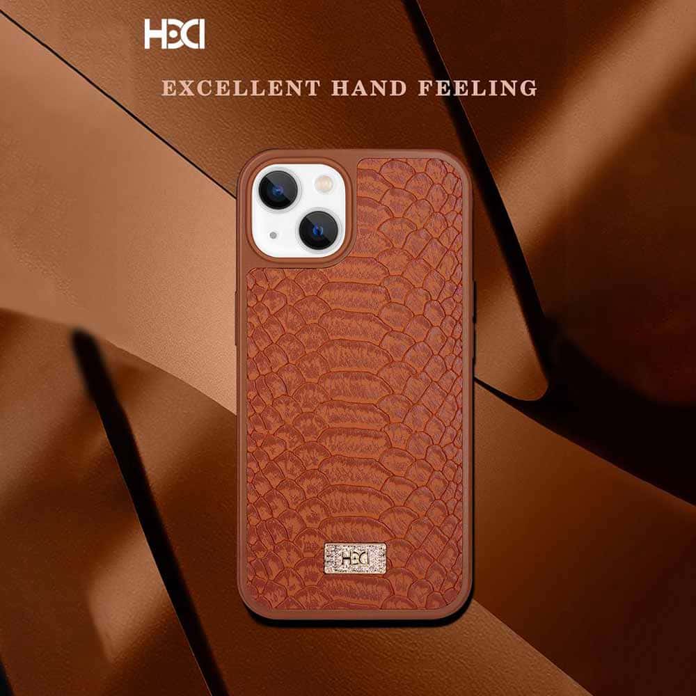 Artificial Alligator 3D Skin Plating Shockproof Phone Case