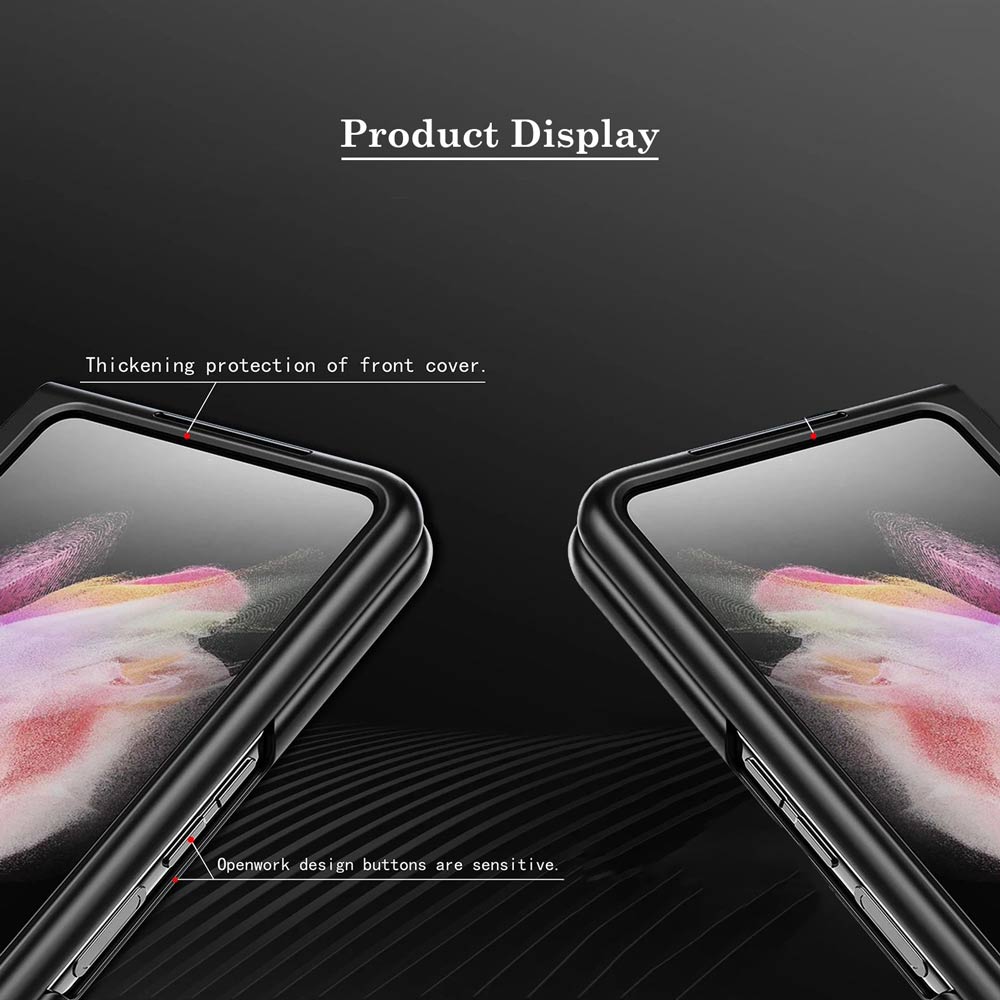 Luxury Business Phone Case With Pen Holder - Samsung Z Fold 3