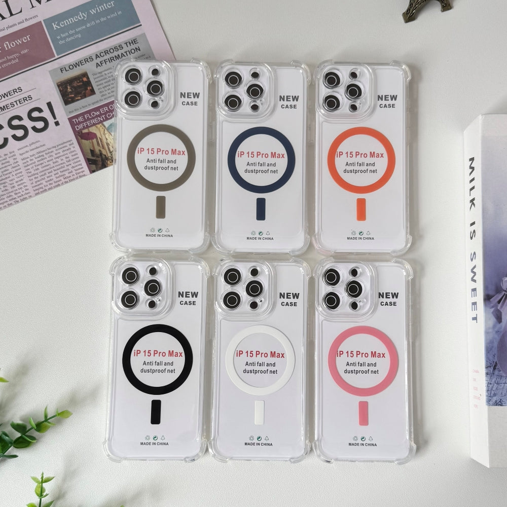 Camera Protection Color Magsafe Bumper Phone Case