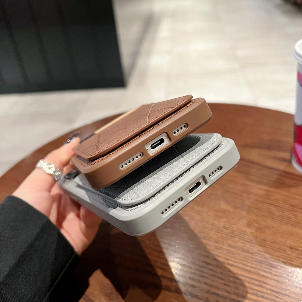 Card Bag Slot Stand Holder Phone Case