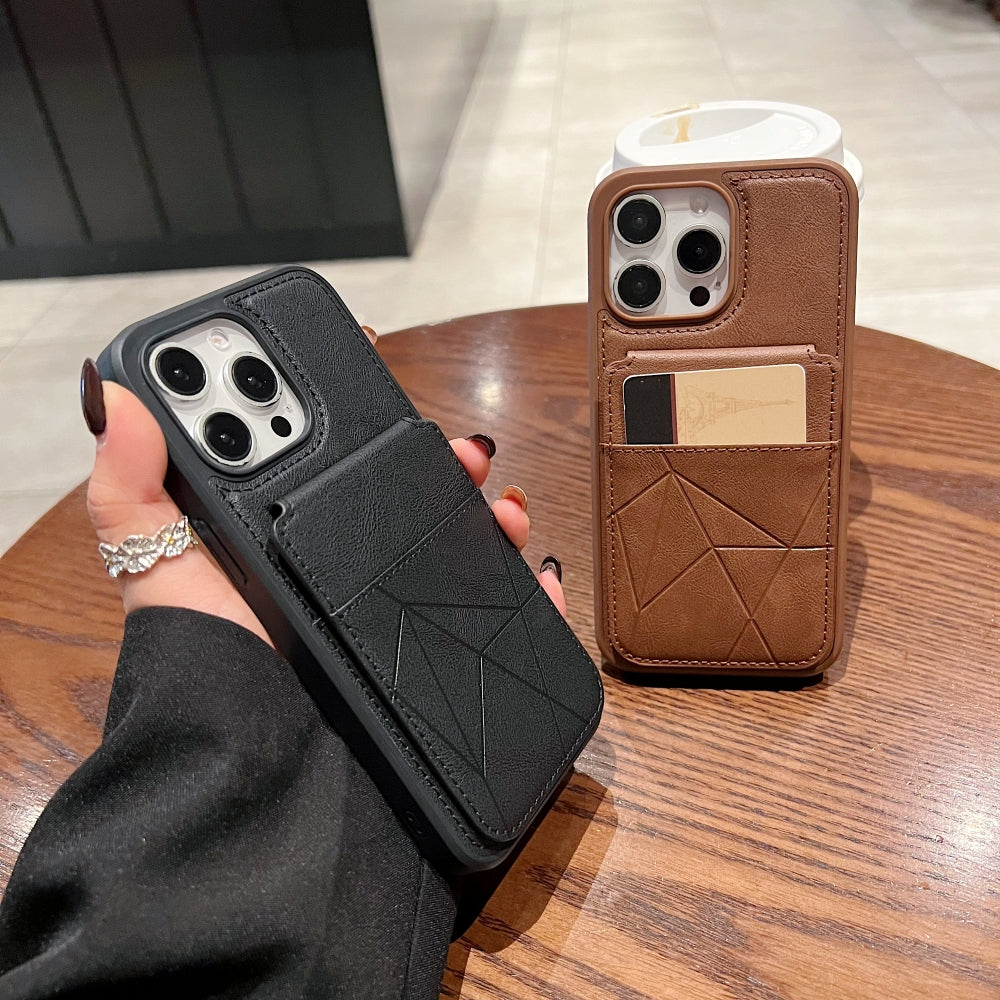 Card Bag Slot Stand Holder Phone Case