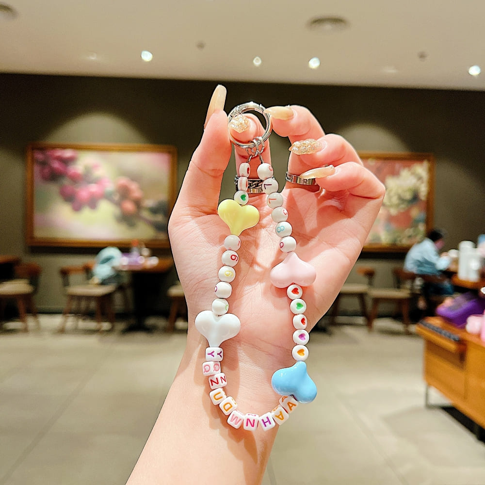 Charmy Hearts Phone Charm | Keychain | Handbag Charm