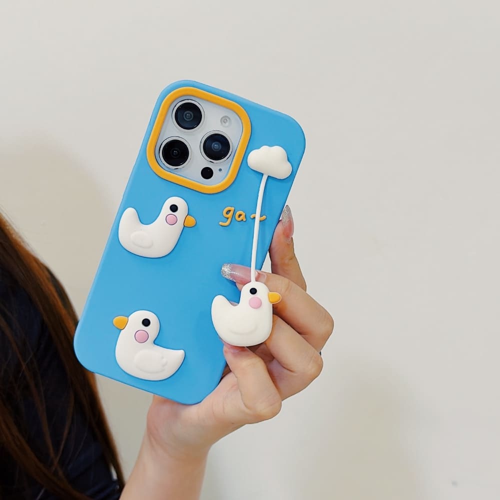 Cloudy Duck Dream Phone Case