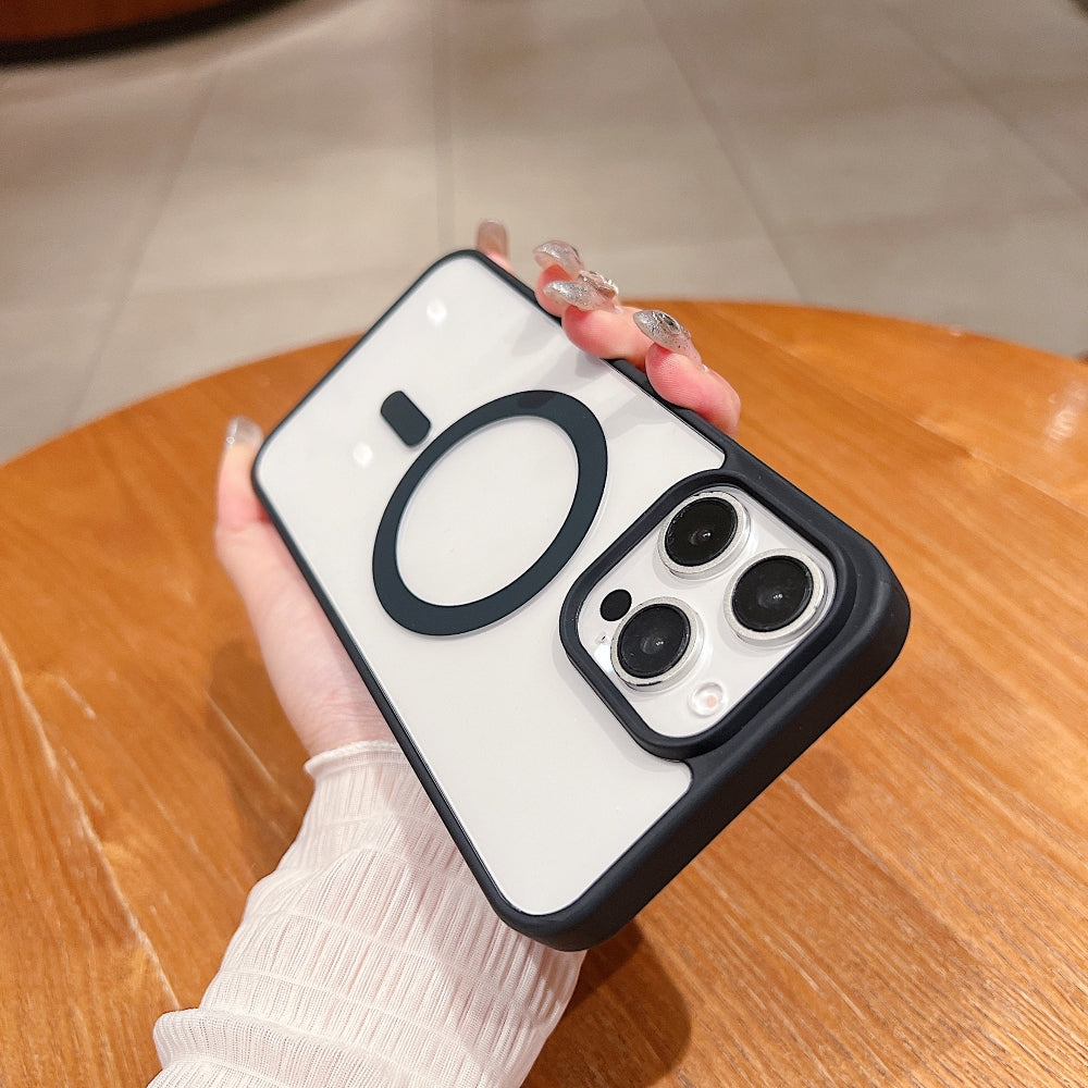 Color Magsafe Transparent Phone Case