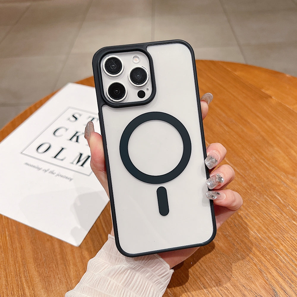 Color Magsafe Transparent Phone Case