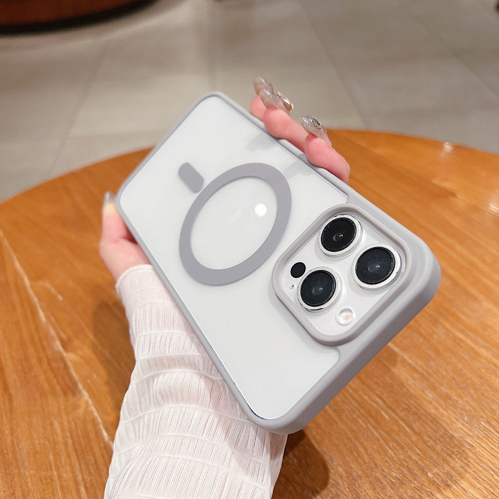 Color Magsafe Transparent Phone Case