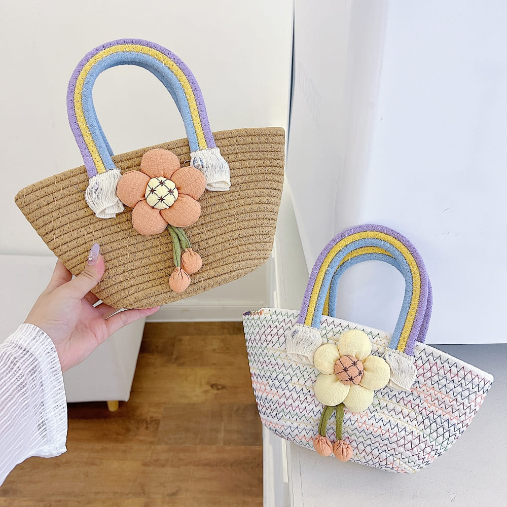 Color Trail Flower Phone Bag | Multipurpose Handbag
