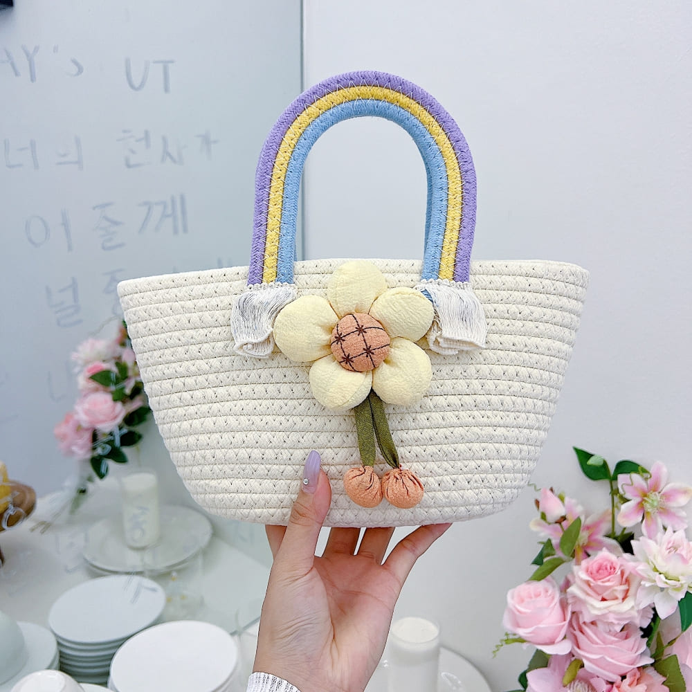 Color Trail Flower Phone Bag | Multipurpose Handbag