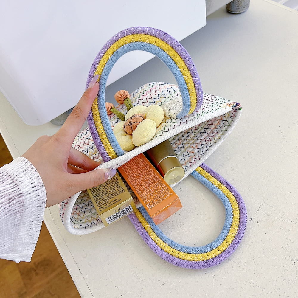 Color Trail Flower Phone Bag | Multipurpose Handbag