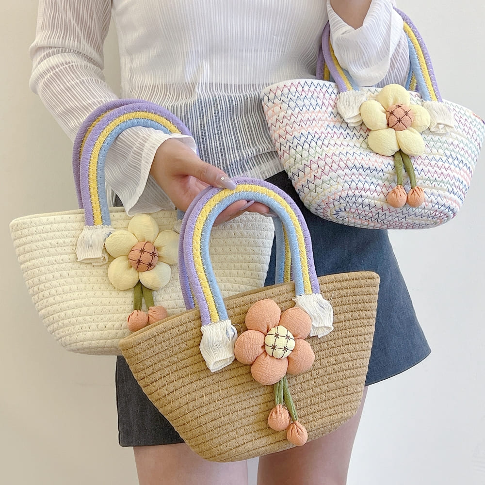 Color Trail Flower Phone Bag | Multipurpose Handbag