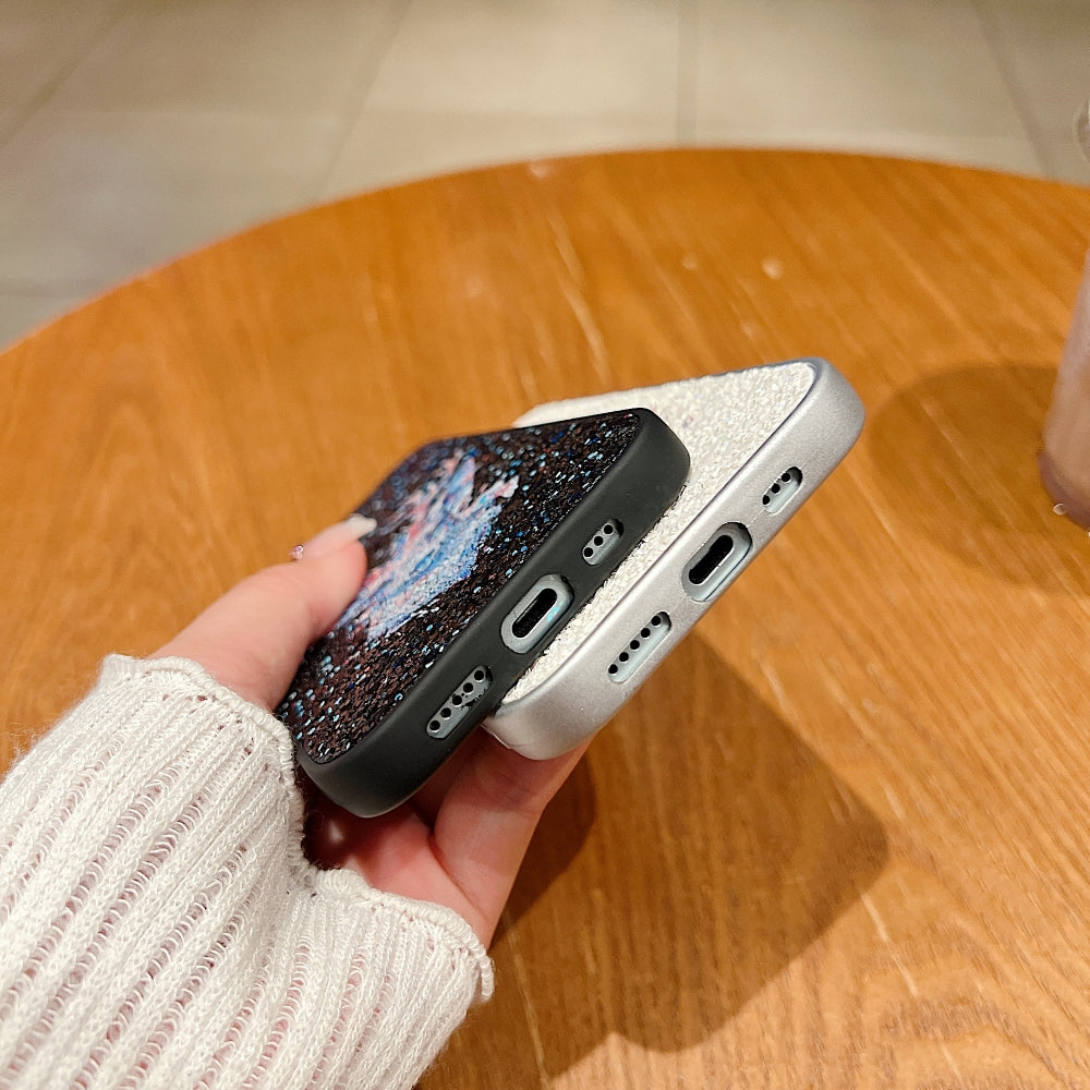 Cosmic Guardian Stardust Pattern Phone Case
