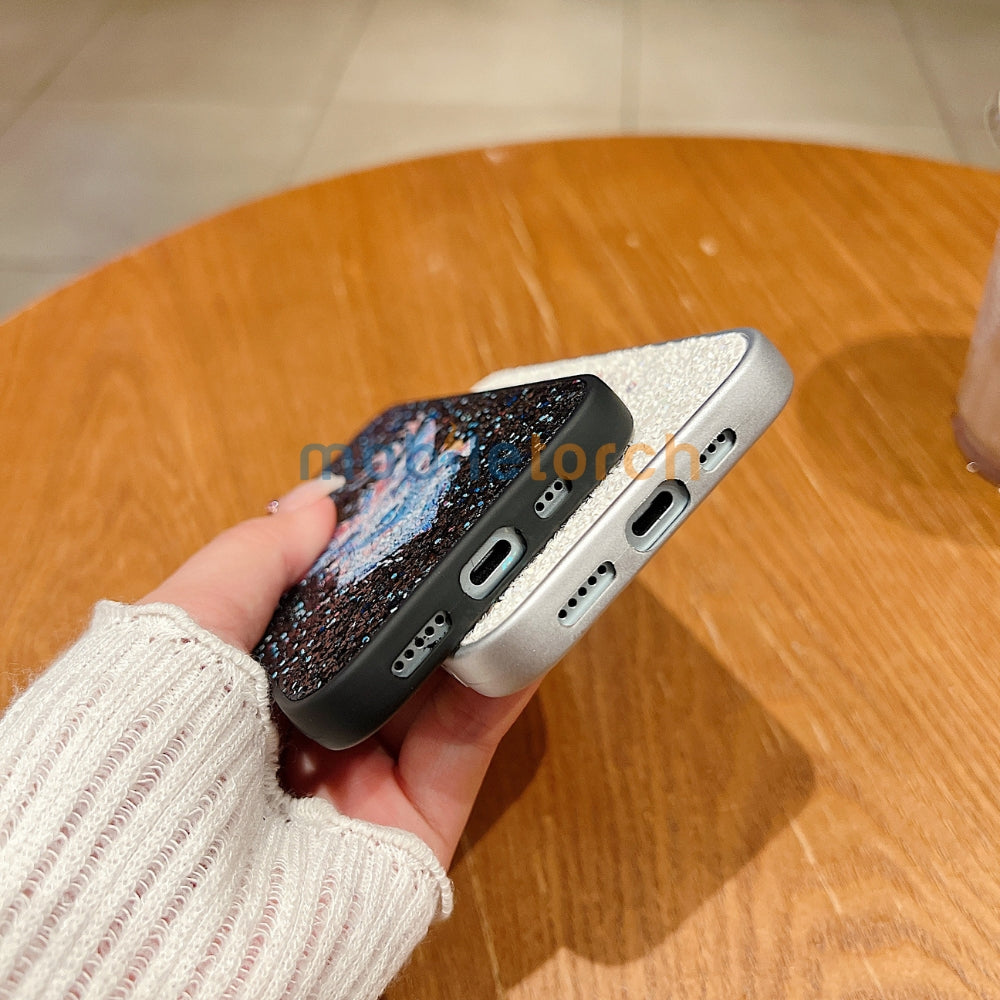 Cosmic Guardian Stardust Pattern PC (Hard) Phone Case | Mobile Cover - Vivo Y16