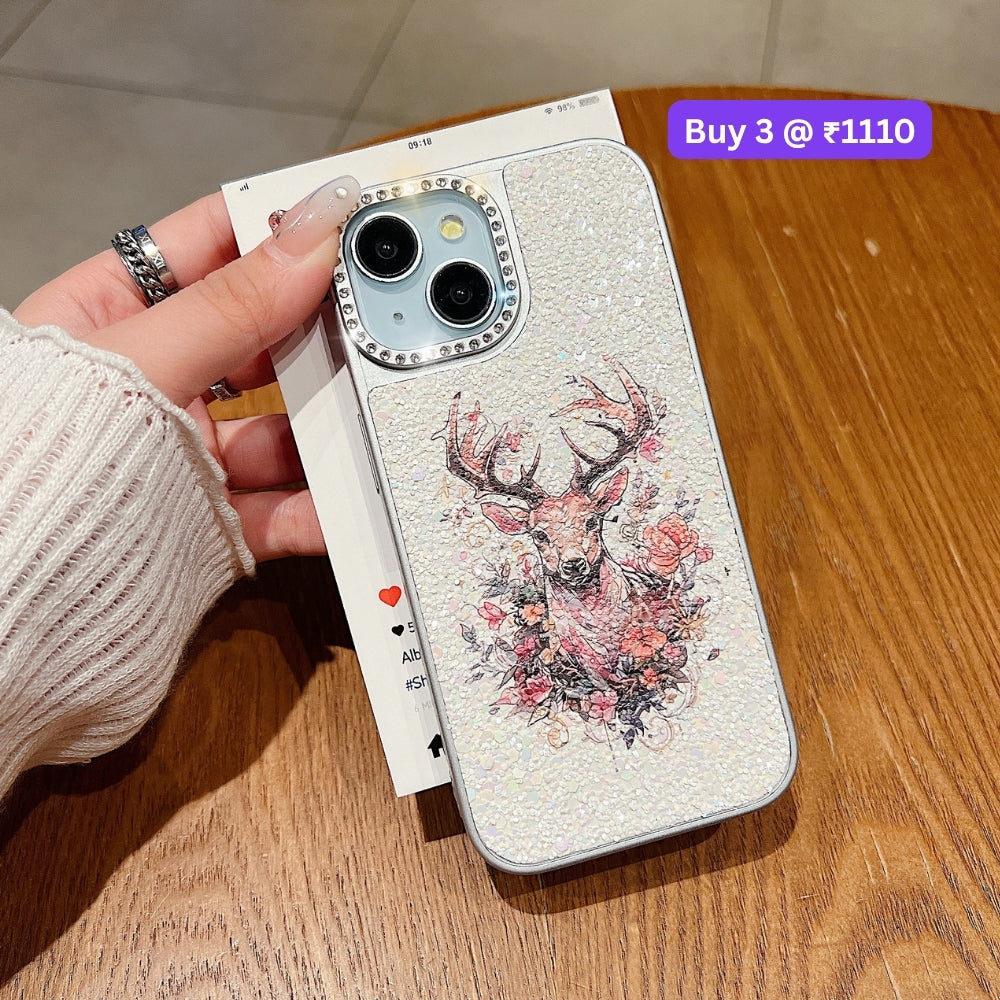 Cosmic Guardian Stardust Pattern PC (Hard) Phone Case | Mobile Cover - iPhone 15 Plus
