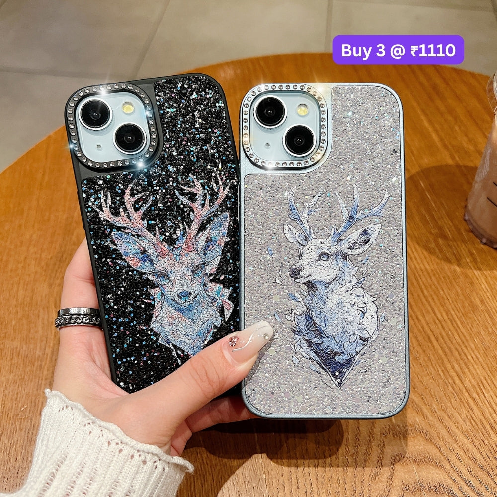 Cosmic Guardian Stardust Pattern PC (Hard) Phone Case | Mobile Cover - iPhone 15 Plus