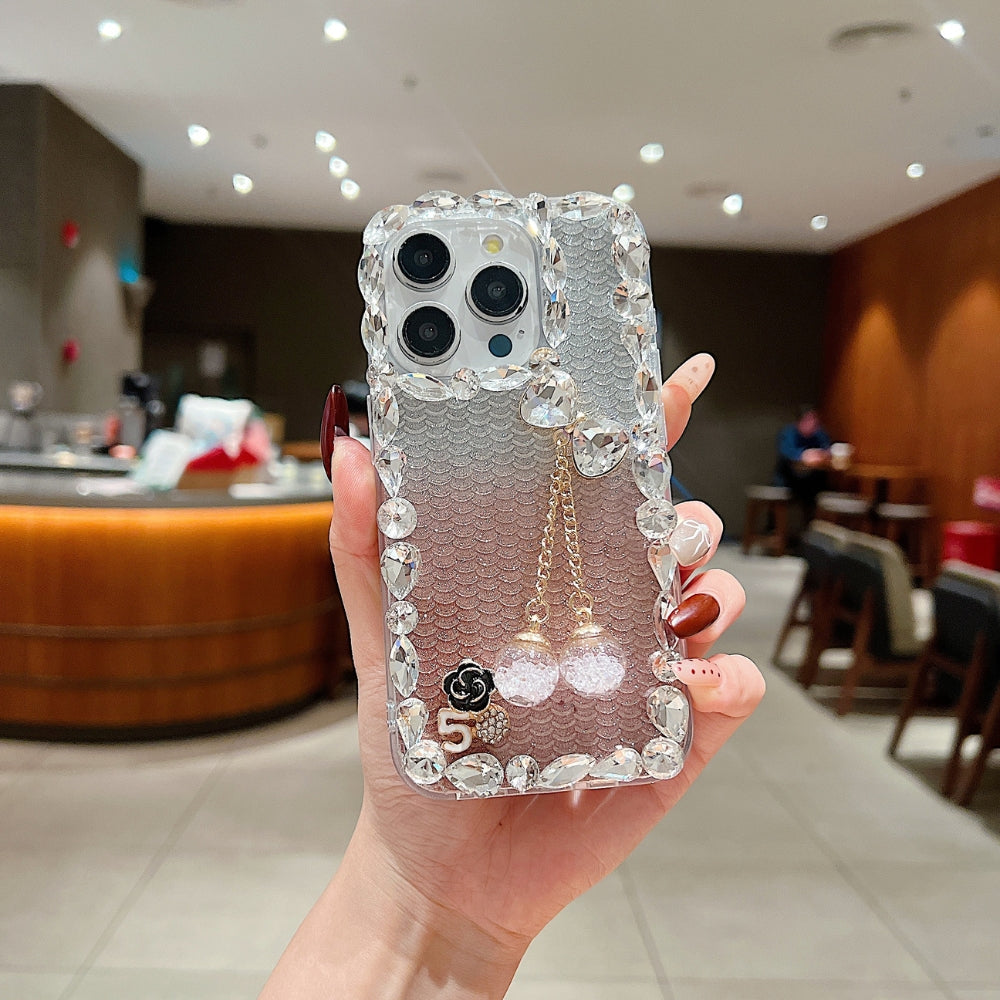 Crystal Diamond Handmade Transparent Phone Case