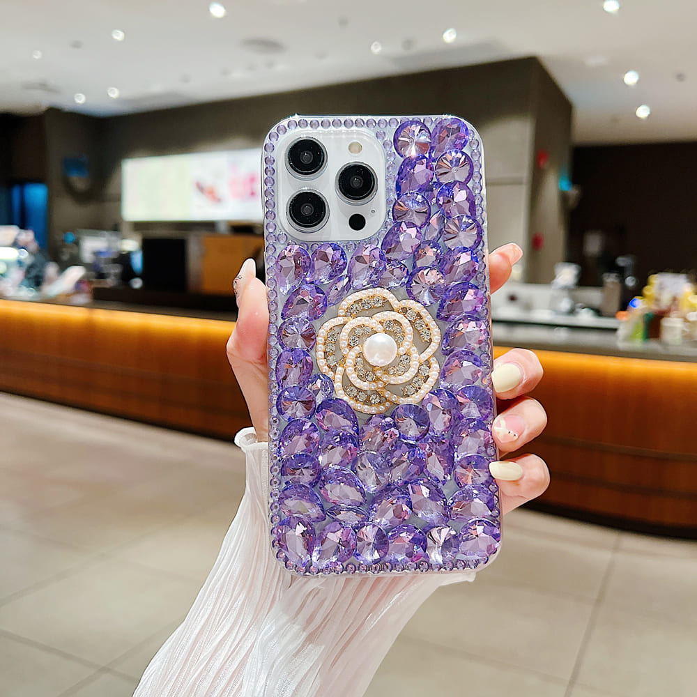 Diamond Flower Phone Case
