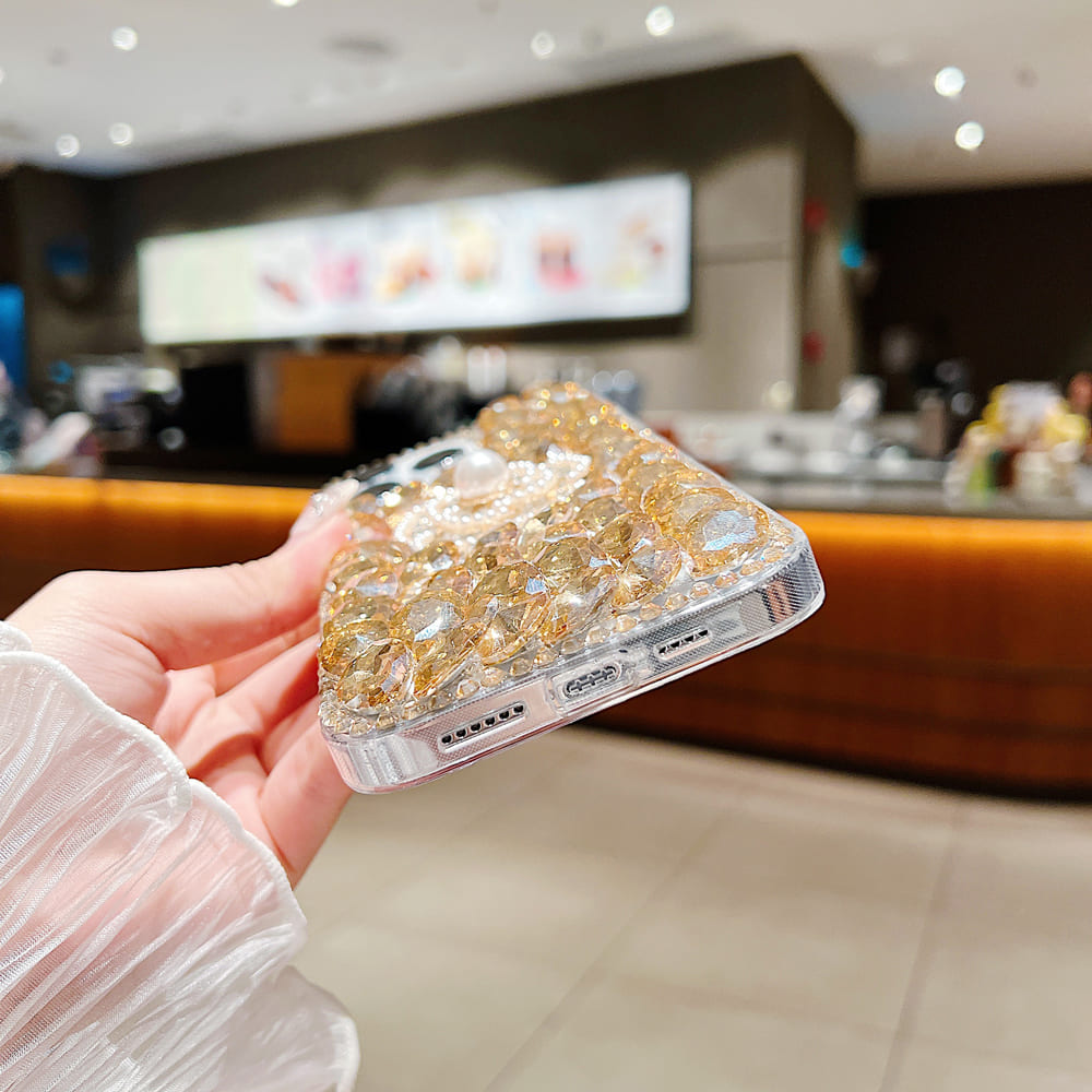 Diamond Flower Phone Case