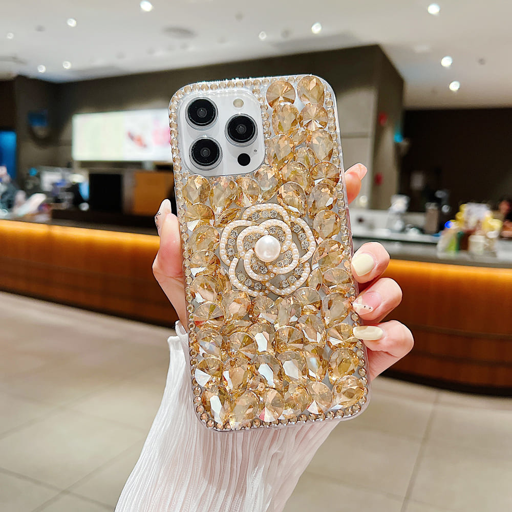 Diamond Flower Phone Case