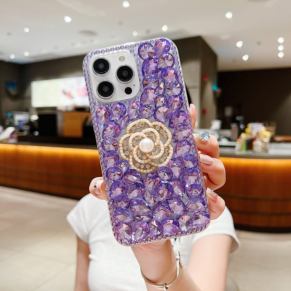 Diamond Flower Phone Case