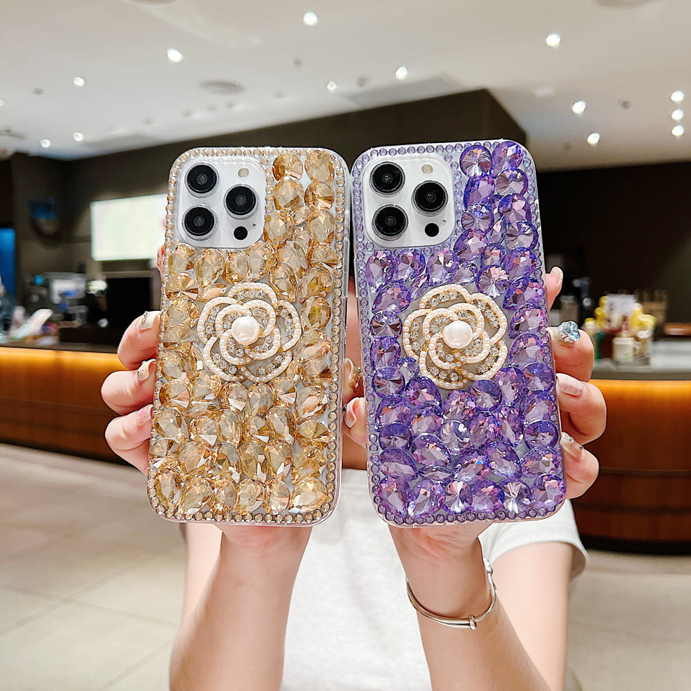 Diamond Flower Phone Case