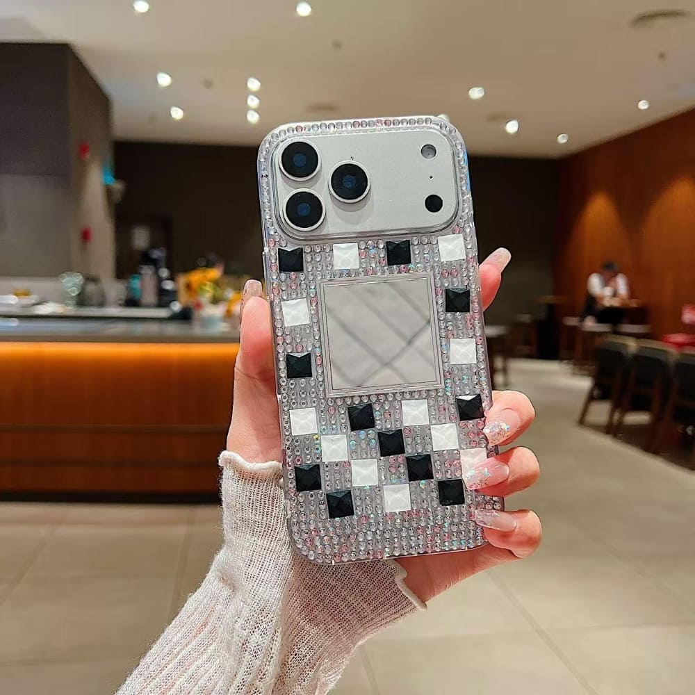 Diamond Glow Mirror Luxe Phone Case