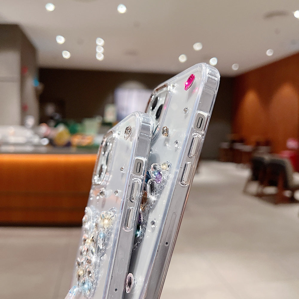 Diamond Stone Butterfly Phone Case