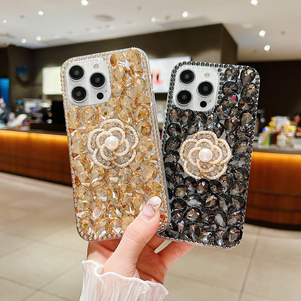 Diamond Flower Phone Case