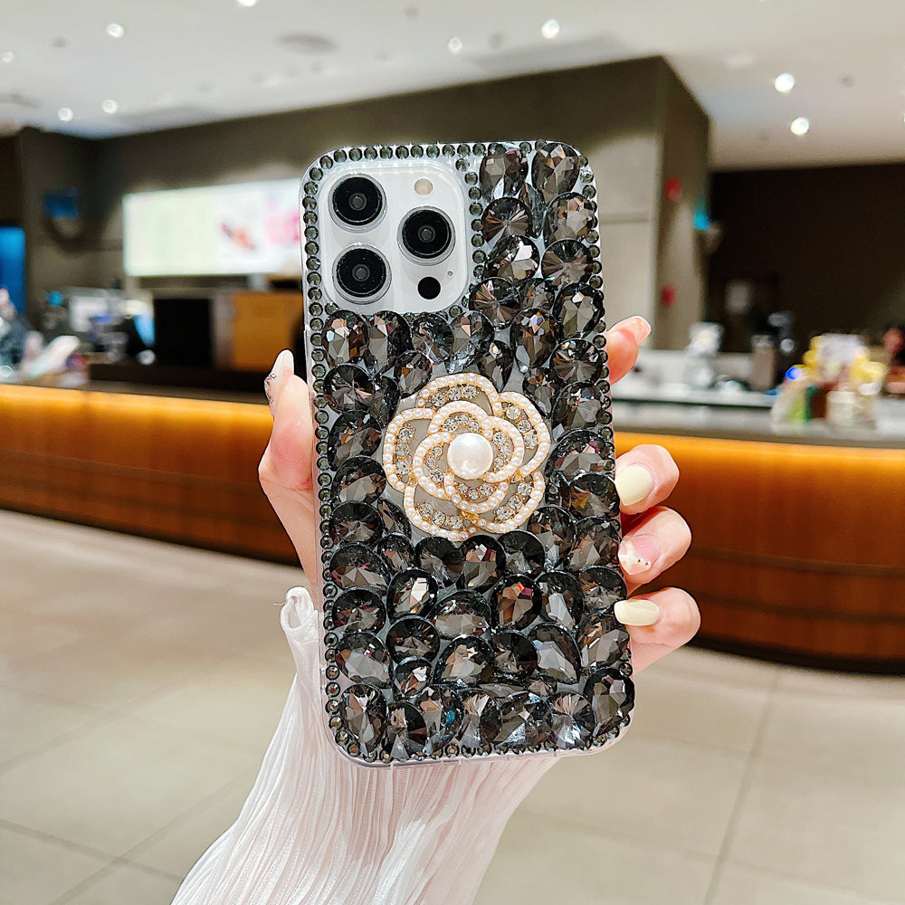 Diamond Flower Phone Case