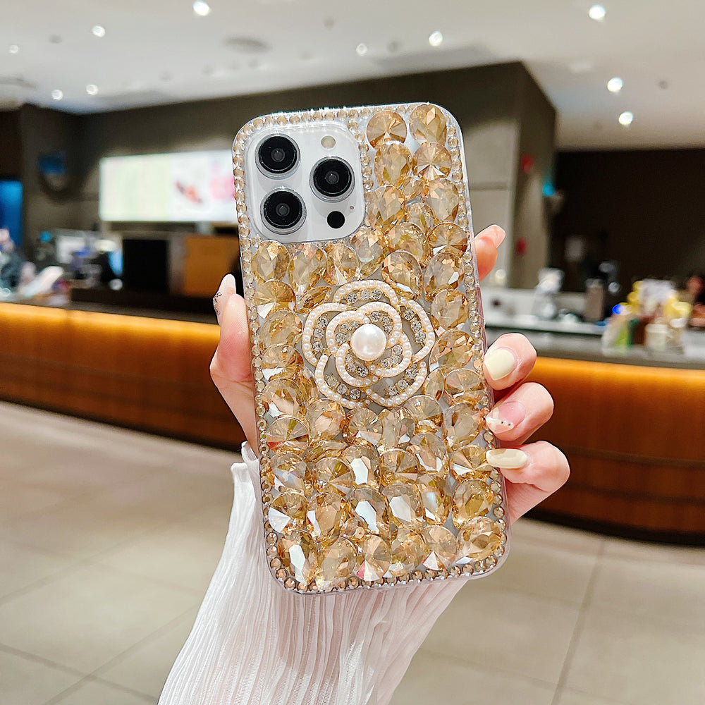 Diamond Flower Phone Case