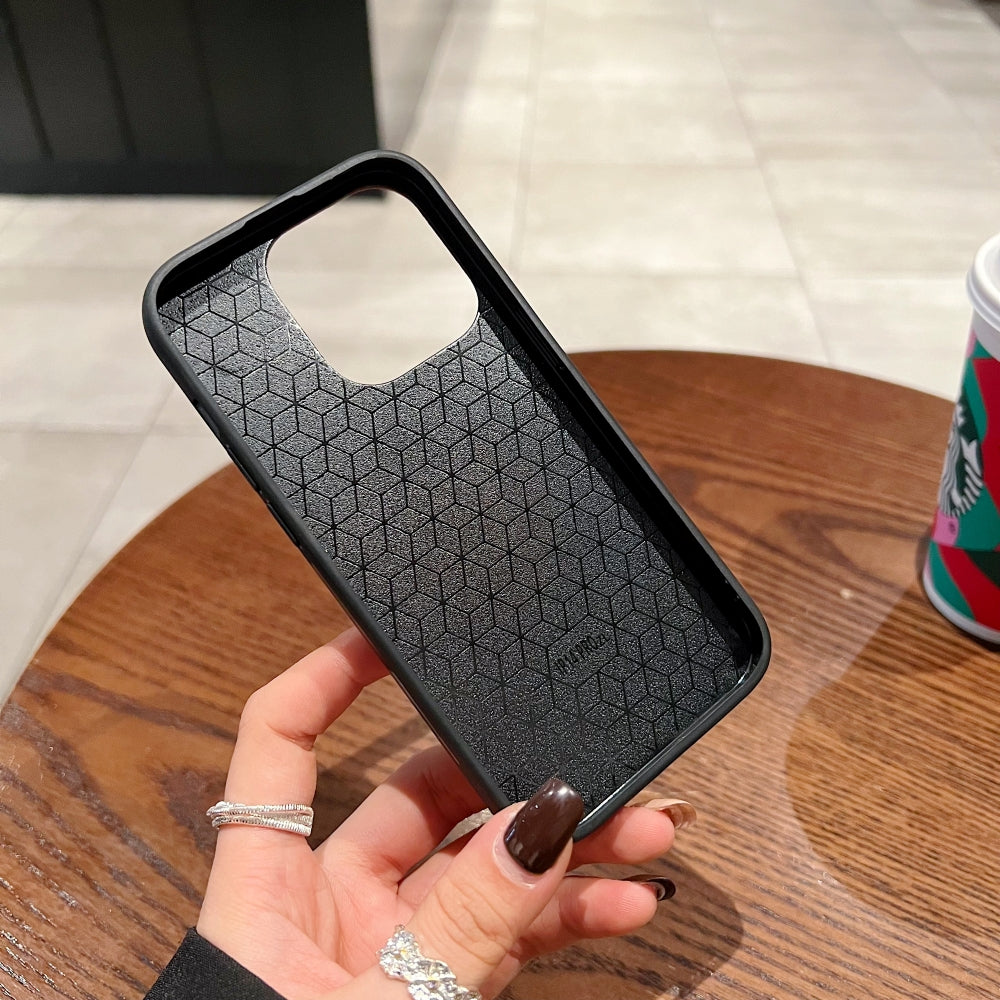 Double Buckle Magnetic Button Closer Phone Case