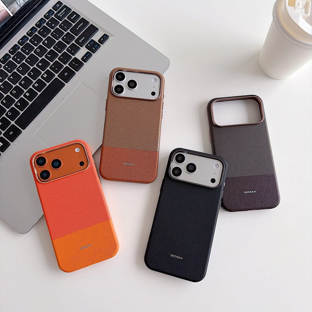 DITAKA Dual Tone Textured Phone Case