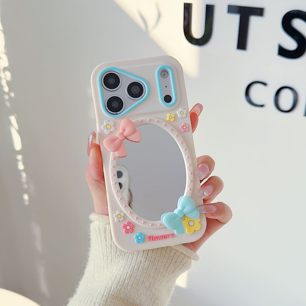 Fairy Core Bow Mirror Phone Case