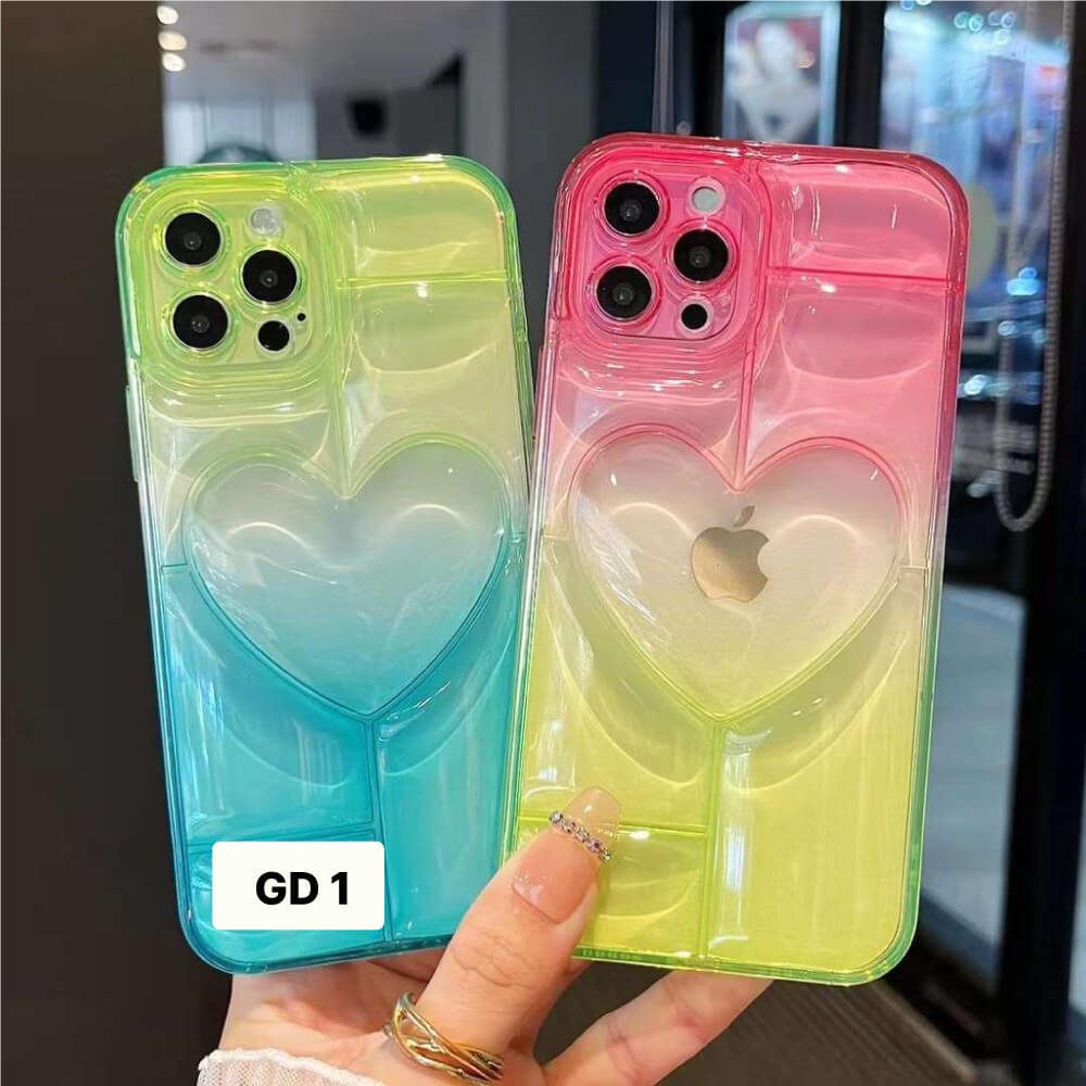 Fashion Rainbow Color Pattern Soft Mobile Case - iPhone 13 Pro