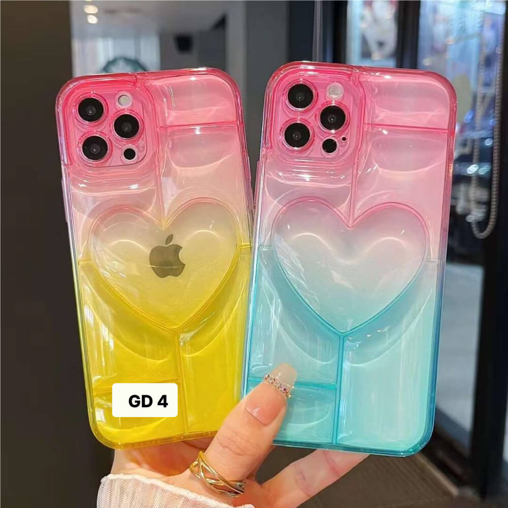 Fashion Rainbow Color Pattern Soft Mobile Case - iPhone 13 Pro
