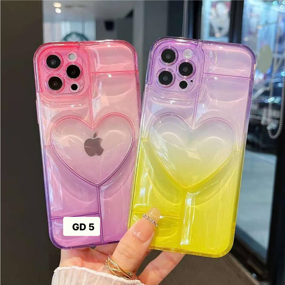 Fashion Rainbow Color Pattern Soft Mobile Case - iPhone 13 Pro
